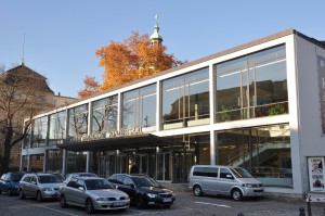 Main concert hall at Berlin University of the Arts. 