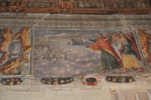 All of the collections in Palazzo Poggi Museum are set against an extraordinary backdrop of 16th century wall paintings depicting famous events and people, such as Moses, in history.