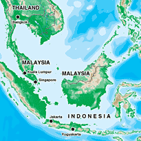 SE Asia map preview